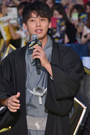 『名探偵ピカチュウ』ワールドプレミアイベントに登場した竹内涼真