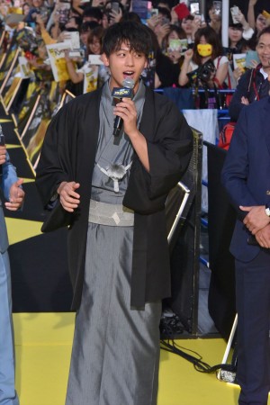 『名探偵ピカチュウ』ワールドプレミアイベントに登場した竹内涼真