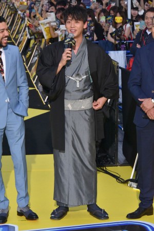 『名探偵ピカチュウ』ワールドプレミアイベントに登場した竹内涼真