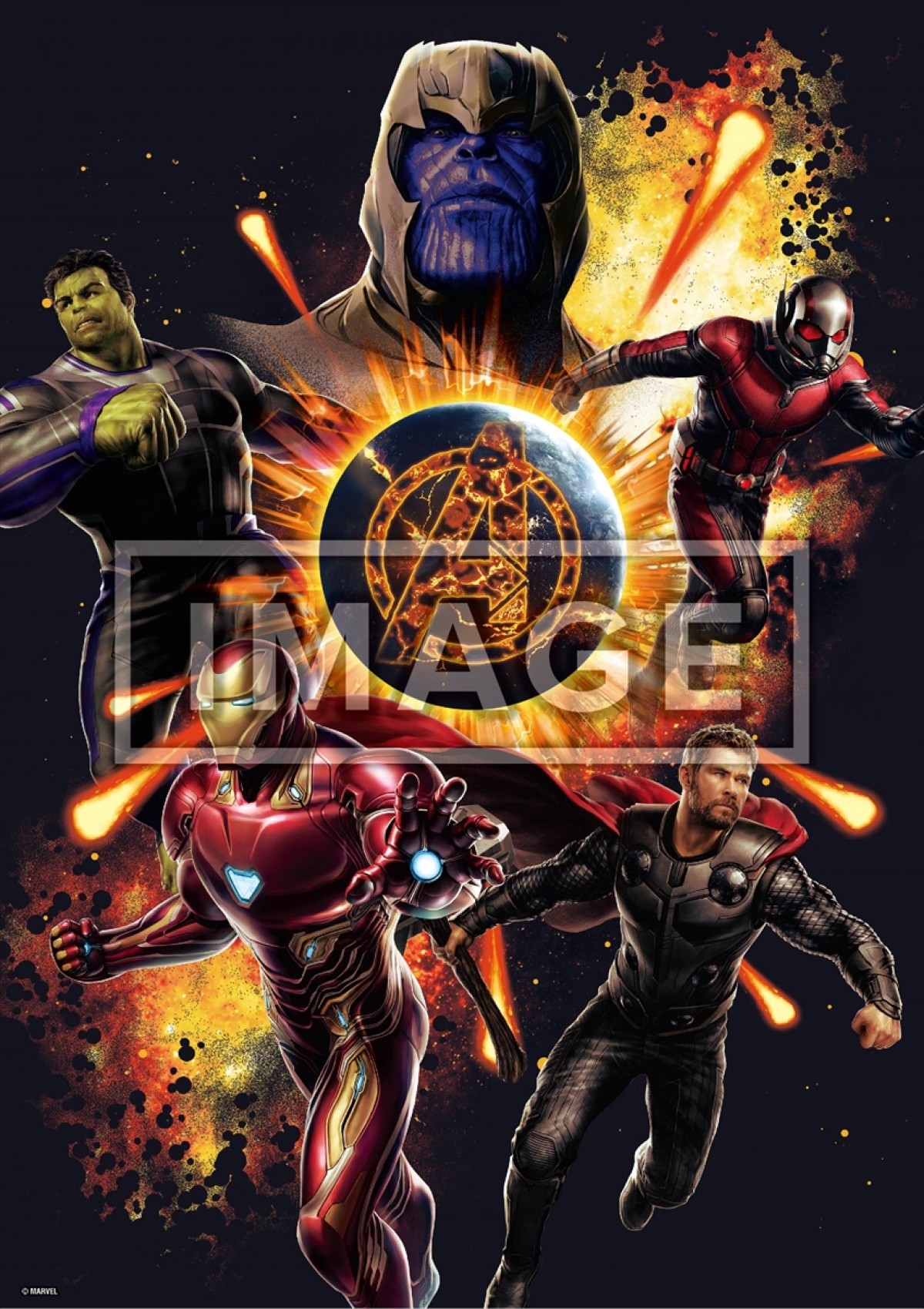 『アベンジャーズ／エンドゲーム』Happyくじ発売！ 7年ぶりに「ベアブリック」の商品化が実現