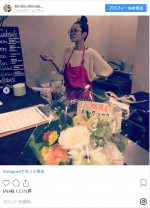 ※「島袋寛子」インスタグラム