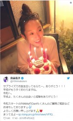 ※「島袋寛子」ツイッター