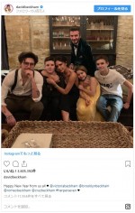 ベッカム一家　※「デヴィッド・ベッカム」インスタグラム