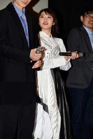 工藤遥、『ルパンレンジャーVSパトレンジャーVSキュウレンジャー』初日舞台挨拶に登場