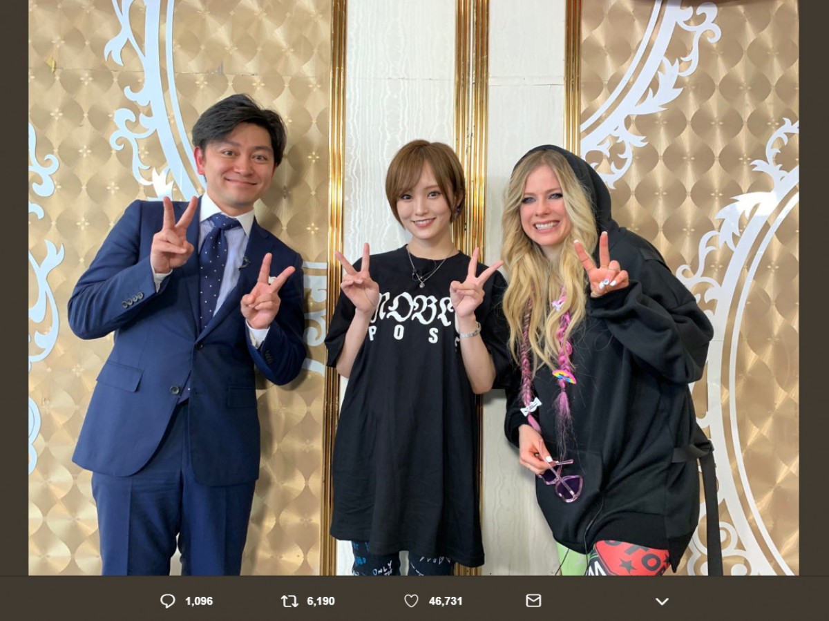 山本彩、憧れのアヴリル・ラヴィーンと対面「出逢っていなければ今の私はない」