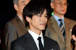 映画『居眠り磐音』完成披露試写会に出席した松坂桃李