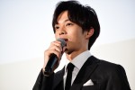 映画『居眠り磐音』完成披露試写会に出席した松坂桃李