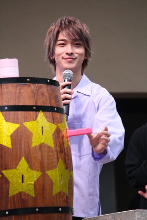 映画『チア男子!!』公開直前イベントに登場した横浜流星