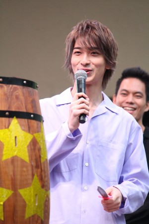 映画『チア男子!!』公開直前イベントに登場した横浜流星