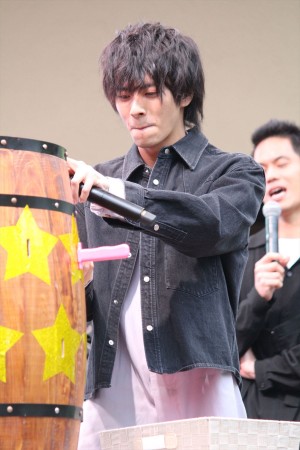 映画『チア男子!!』公開直前イベントに登場した中尾暢樹