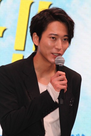 映画『チア男子!!』公開直前イベントに登場した浅香航大