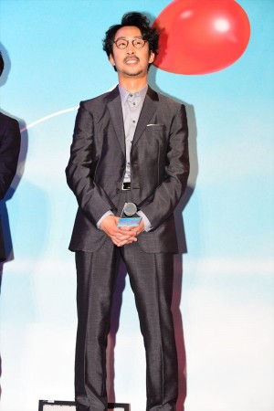 映画『町田くんの世界』ジャパンプレミアに登場した北村有起哉