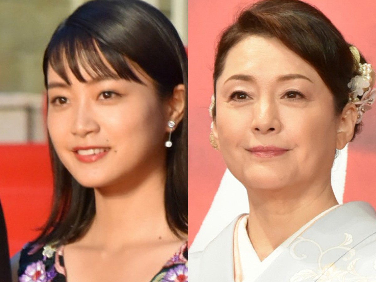 （左から）深川麻衣、松坂慶子