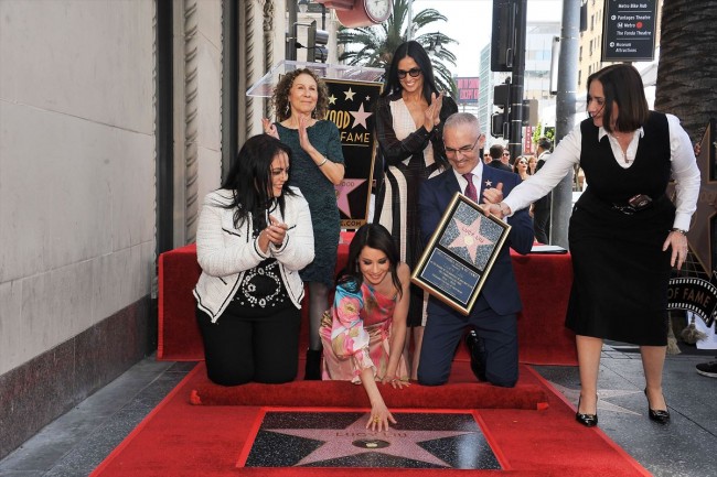 ルーシー・リューのハリウッド殿堂入りセレモニーにて　Hollywood Walk of Fame for Lucy Liu， May 1， 2019