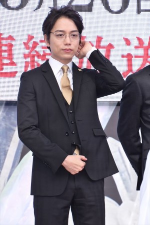 5夜連続ドラマスペシャル 山崎豊子『白い巨塔』制作発表記者会見に登場した山崎育三郎