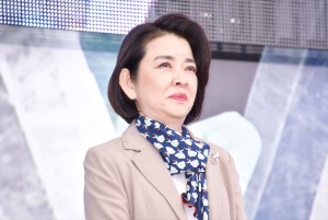 5夜連続ドラマスペシャル 山崎豊子『白い巨塔』制作発表記者会見に登場した岸本加世子