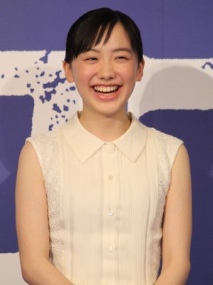 映画『海獣の子供』完成報告会見に登場した芦田愛菜