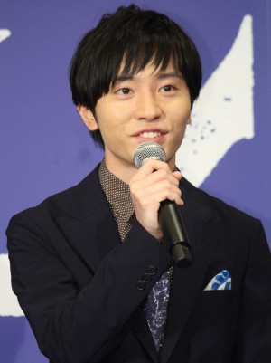 映画『海獣の子供』完成報告会見に登場した浦上晟周