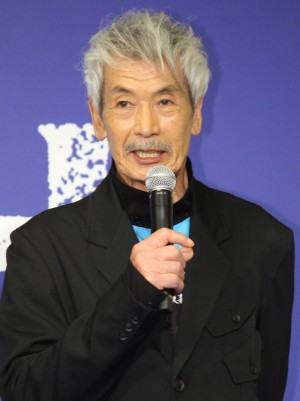 映画『海獣の子供』完成報告会見に登場した田中泯