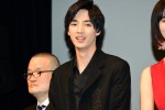 『貞子』完成披露試写会イベントに登場した清水尋也