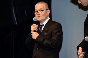 『貞子』完成披露試写会イベントに登場した中田秀夫監督