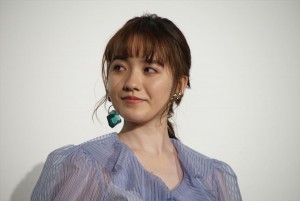 『映画 としまえん』初日舞台挨拶に登壇した小島藤子