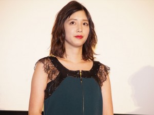 『映画 としまえん』初日舞台挨拶に登壇した松田るか