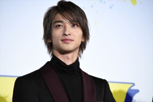 映画『チア男子!!』初日舞台挨拶に登壇した横浜流星