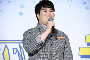 映画『チア男子!!』初日舞台挨拶に登壇した小平大智