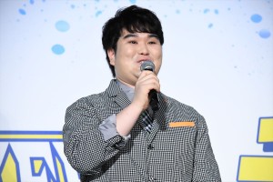 映画『チア男子!!』初日舞台挨拶に登壇した小平大智