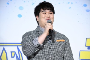 映画『チア男子!!』初日舞台挨拶に登壇した小平大智