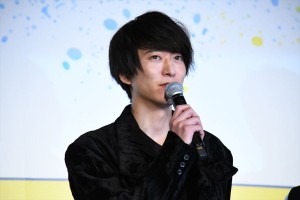 映画『チア男子!!』初日舞台挨拶に登壇した浅香航大