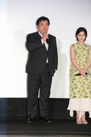 映画『僕に、会いたかった』公開記念舞台挨拶に出席した錦織良成監督
