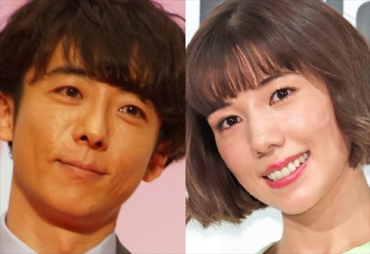 突然のバックハグが大反響を呼んだ(左から)高橋一生、仲里依紗