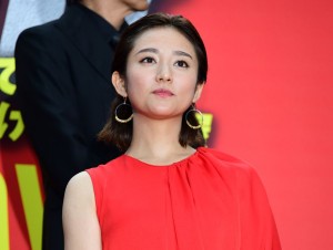 映画『ザ・ファブル』レッドカーペットイベントに登場した木村文乃