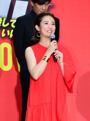 映画『ザ・ファブル』レッドカーペットイベントに登場した木村文乃