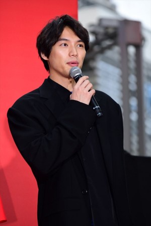 映画『ザ・ファブル』レッドカーペットイベントに登場した福士蒼汰