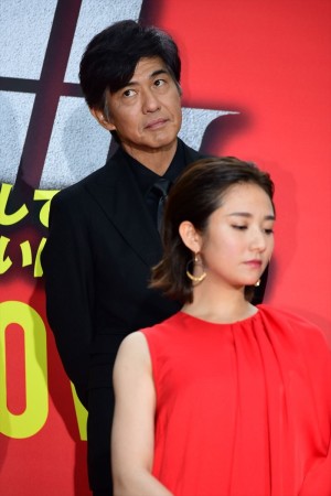 映画『ザ・ファブル』レッドカーペットイベントに登場した佐藤浩市