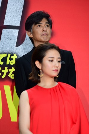 映画『ザ・ファブル』レッドカーペットイベントに登場した佐藤浩市