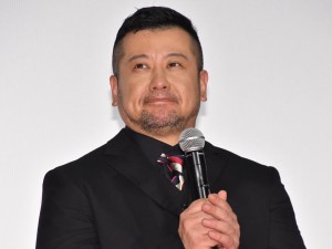 映画『プロメア』完成披露舞台挨拶に登場したケンドーコバヤシ