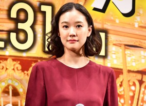 『長いお別れ』キャスト舞台挨拶付きプレミア試写会に登場した蒼井優