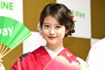 「LINE・LINE Pay 記者発表会」に登場した今田美桜