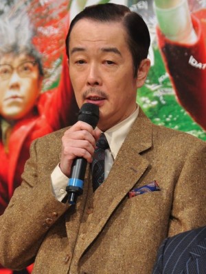 大河ドラマ『いだてん』新たな出演者発表取材会に登場したリリー・フランキー