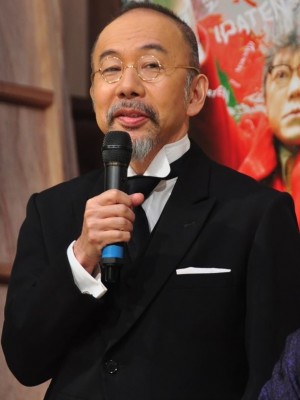 大河ドラマ『いだてん』新たな出演者発表取材会に登場した塚本晋也