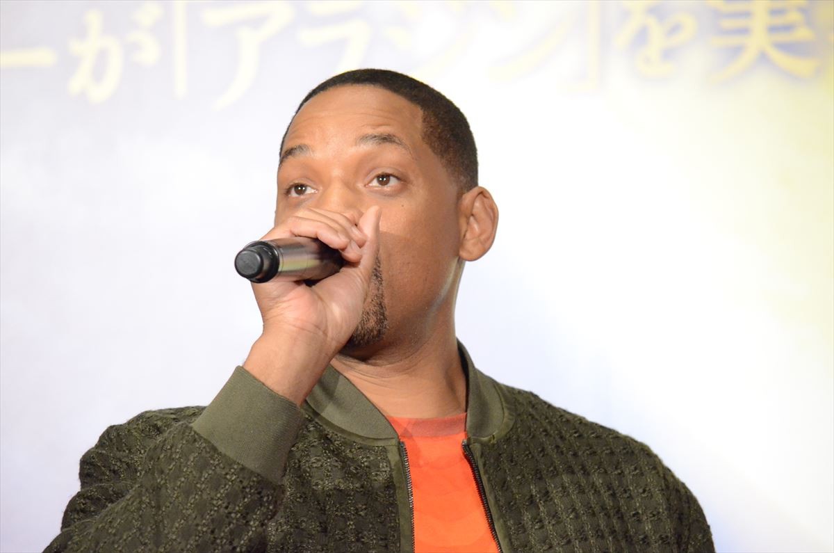 来日中のウィル・スミス、映画館一体での『アラジン』サプライズ演出に感無量