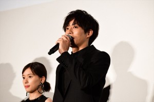『居眠り磐音』初日舞台挨拶に登壇した松坂桃李