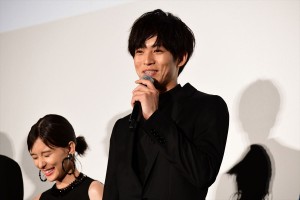 『居眠り磐音』初日舞台挨拶に登壇した松坂桃李