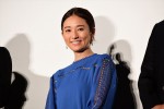 『居眠り磐音』初日舞台挨拶に登壇した木村文乃