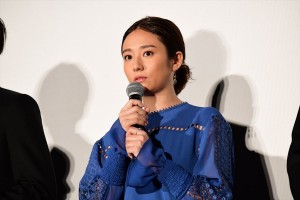 『居眠り磐音』初日舞台挨拶に登壇した木村文乃