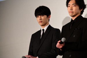 『居眠り磐音』初日舞台挨拶に登壇した杉野遥亮